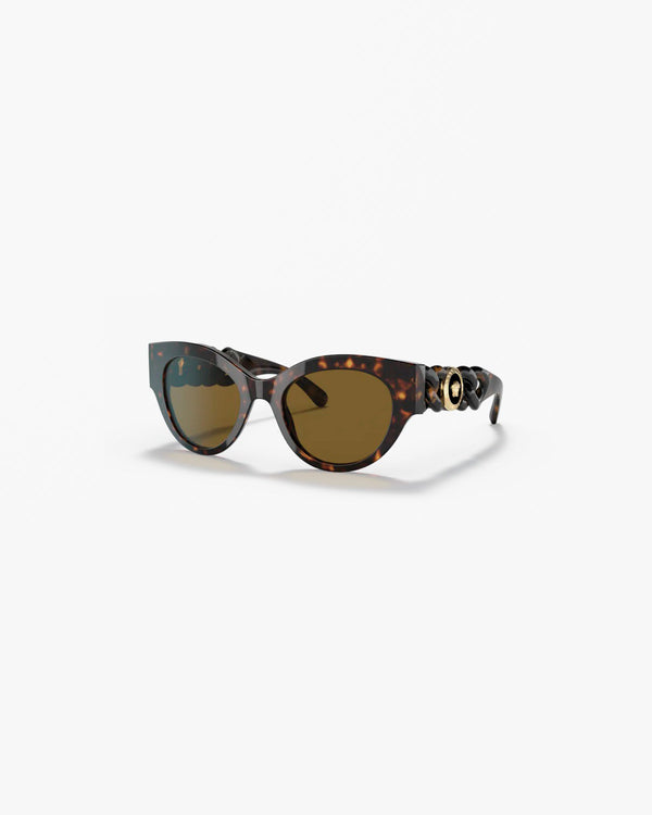 Versace Tortoise Cat-eye Sunglasses