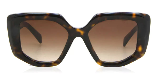 Prada Maxi Round Tortoise Sunglasses