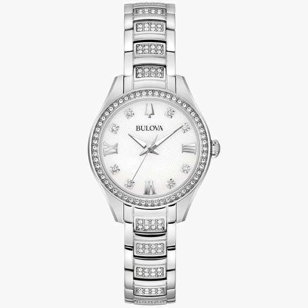 RELOJ BULOVA CRISTAL DAMA