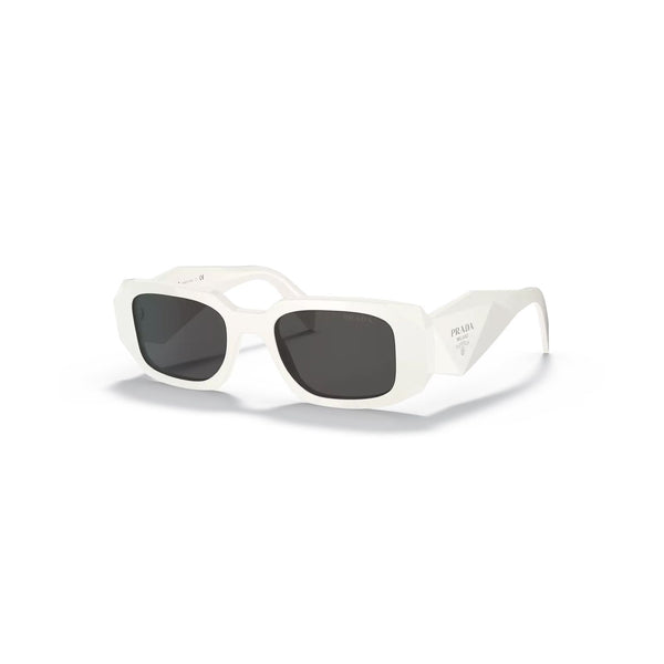 Prada White Deco Sunglasses