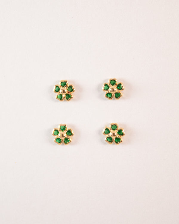 TOPOS FLOWER GREEN